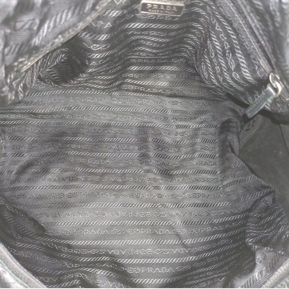 Authentic Prada Black City Calf Boston Bag - Picture 8 of 9